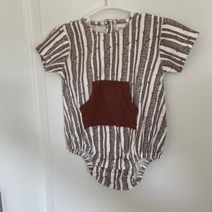 Kate Quinn NWT birch bubble onesie 12-18